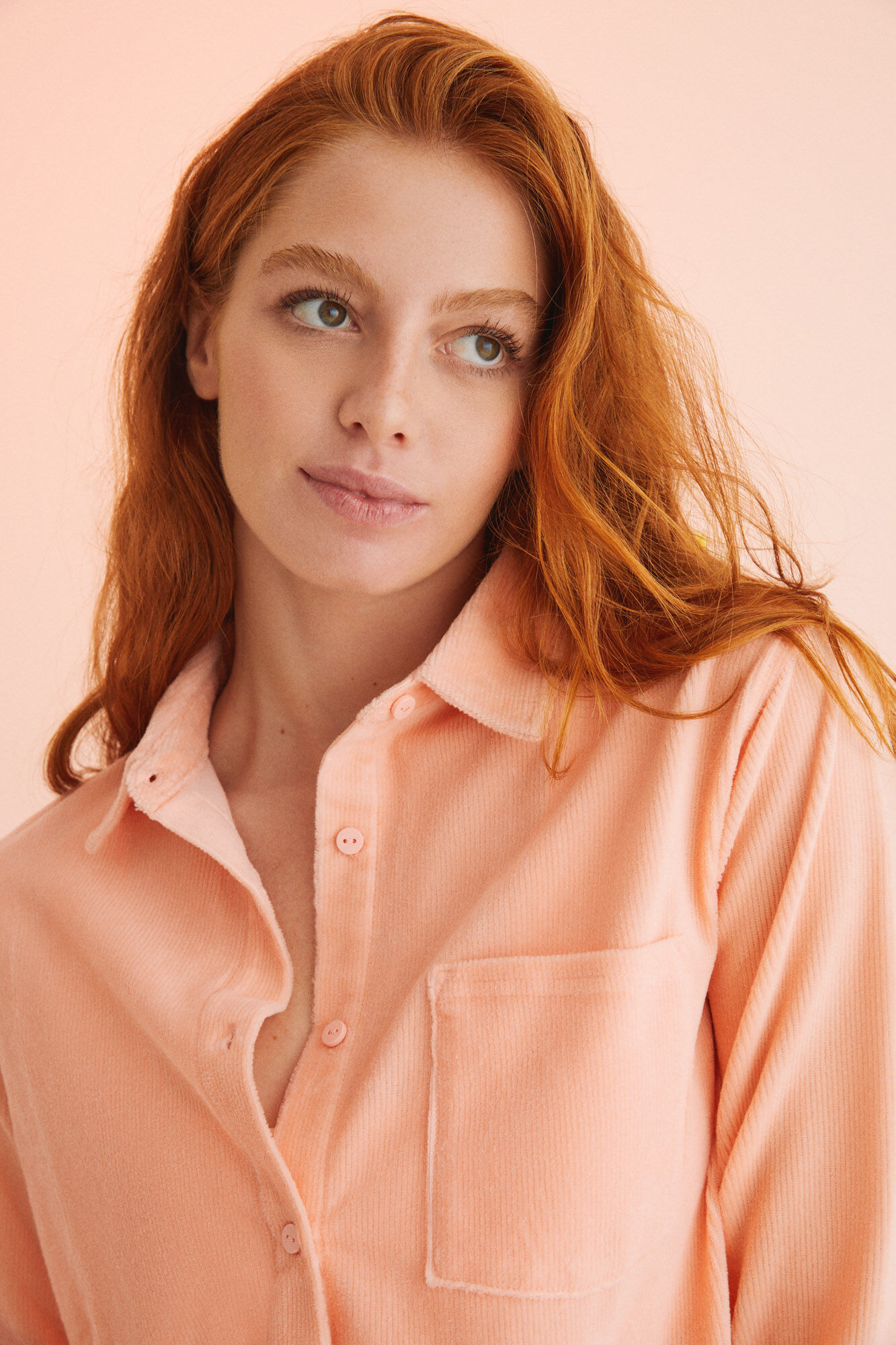 Sobrecamisa pana algodon beige Ropa de dormir y homewear de mujer WomenSecret MX