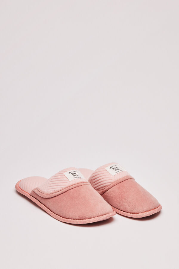 Womensecret Pantuflas acolchadas rosa rosa