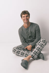 Women'secret Pantuflas para casa de hombre "Jurassic World"