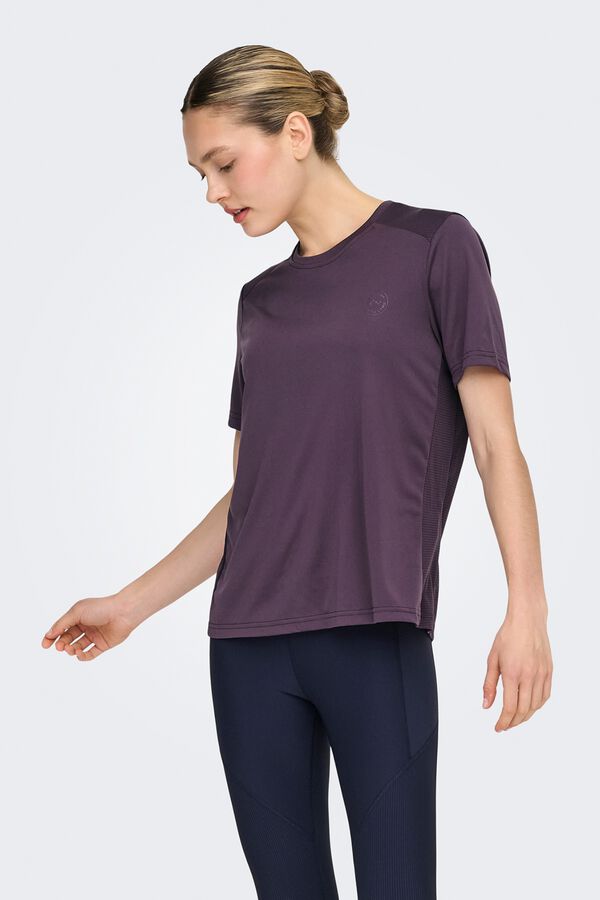 Only Play Playera deportiva morado/lila