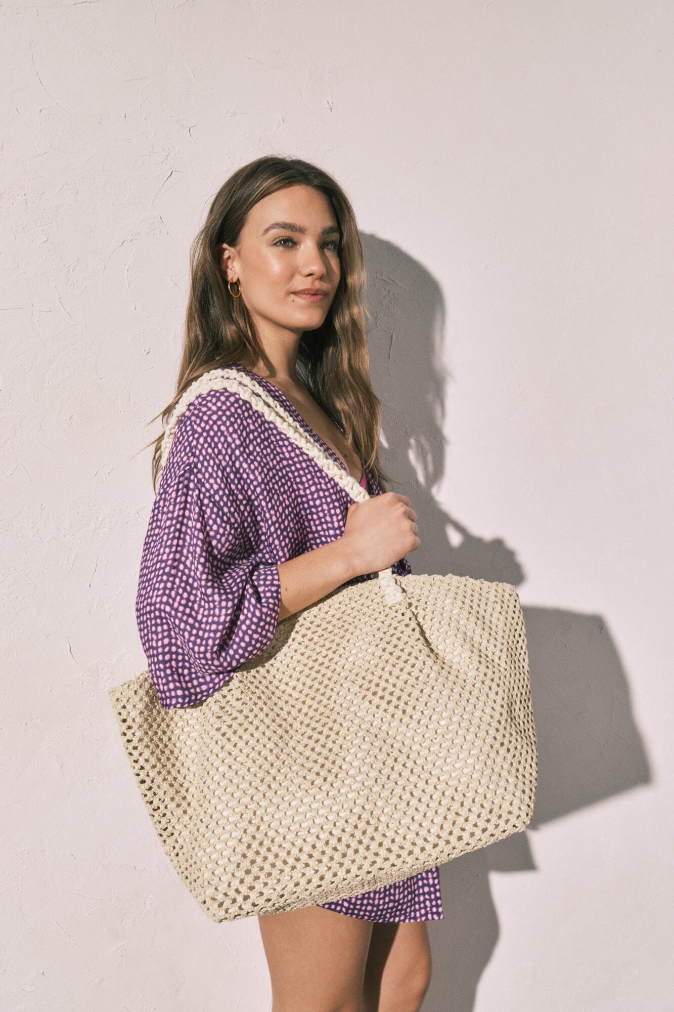 Women'secret Bolsa shopper de playa de rafia