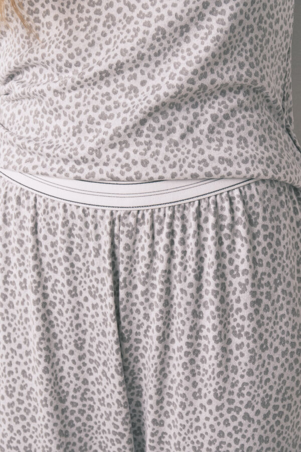 Women'secret Pijama larga con estampado animal de Miffy estampado