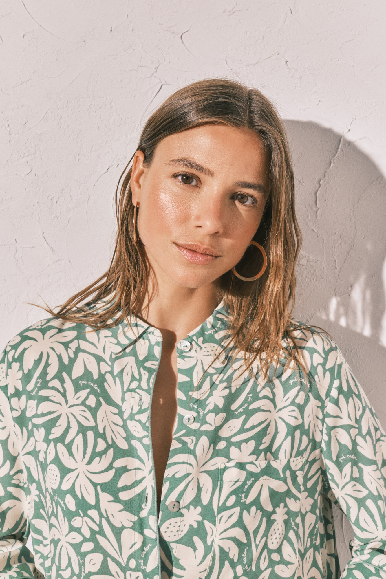 Women'secret Playera de dormir corta estampada