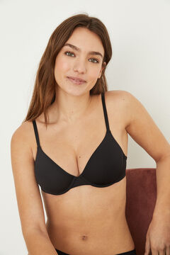 Womensecret PRETTY Brasier varilla microfibra negro