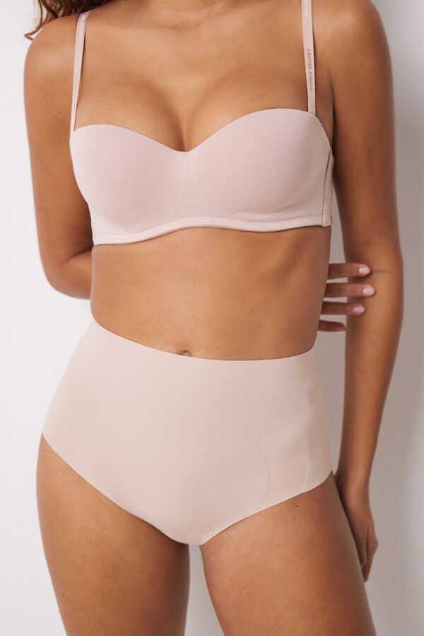 Womensecret Panty alto reductor y push up nude nude