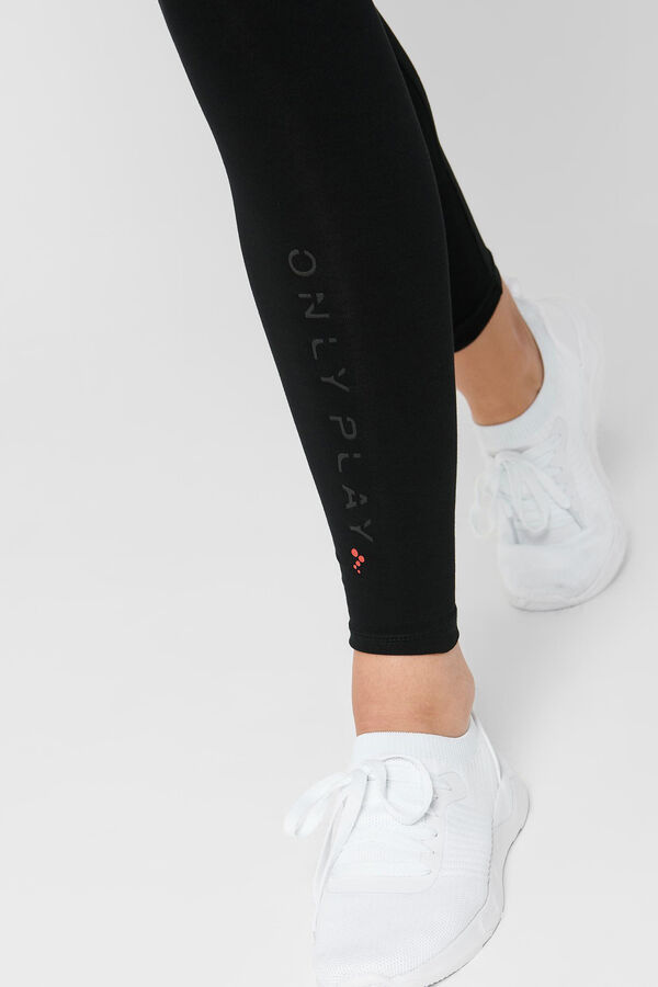 Only Play Legging largo elástico negro