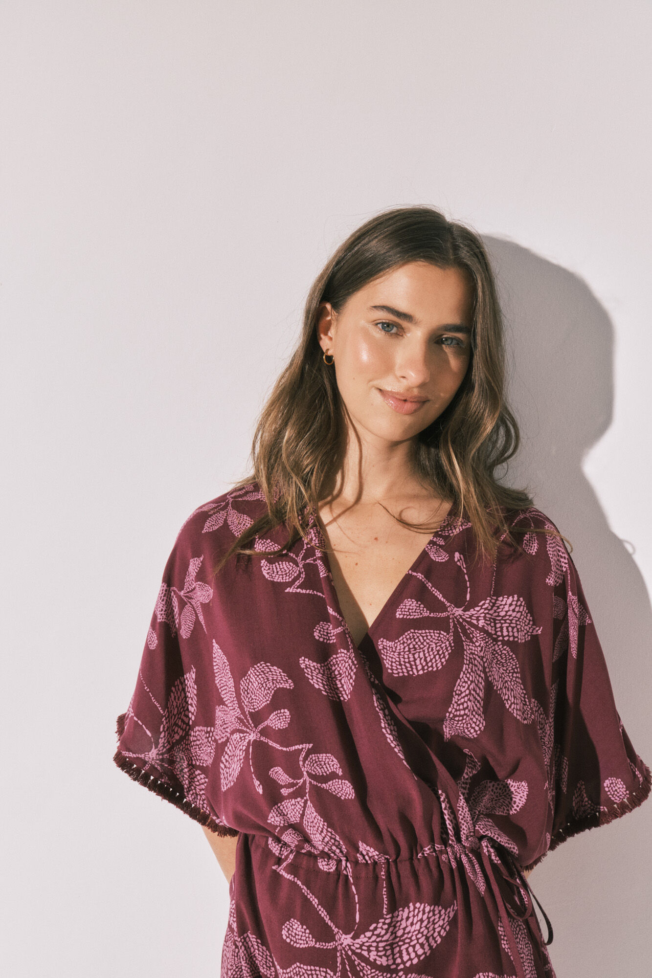 Women'secret Playera de dormir corta estampado de flores