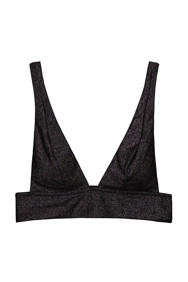 Womensecret FANTASTIC Brasier halter lúrex gris