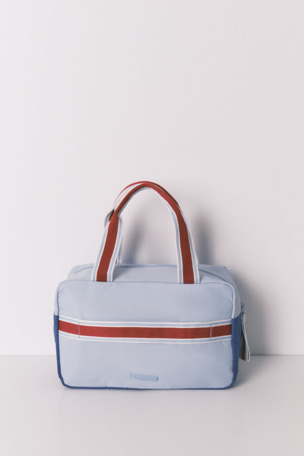 Womensecret Neceser grande con estampado de Snoopy azul estampado