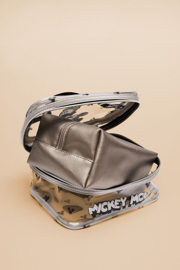 Womensecret Pack de 2 neceseres Mickey Mouse kaki