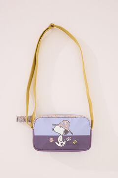 Womensecret Funda de nailon para móvil de Snoopy estampado