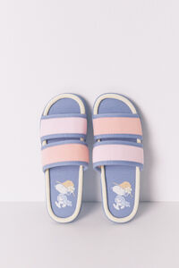 Womensecret Pantuflas para casa de Snoopy en colores blanco