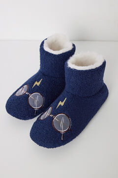 Womensecret Pantuflas bota Harry Potter azul