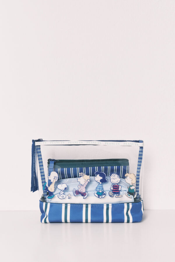 Women'secret Pack 3 neceseres Snoopy a rayas estampado
