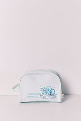 Women'secret Neceser grande doble cierre Stitch azul