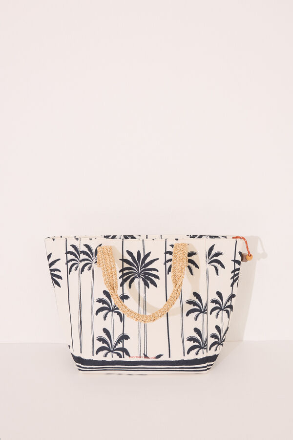 Womensecret Bolsa térmica para alimentos de Mickey Mouse blanco