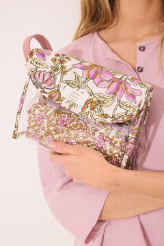 Womensecret Pack de 3 neceseres con relleno con flores estampado