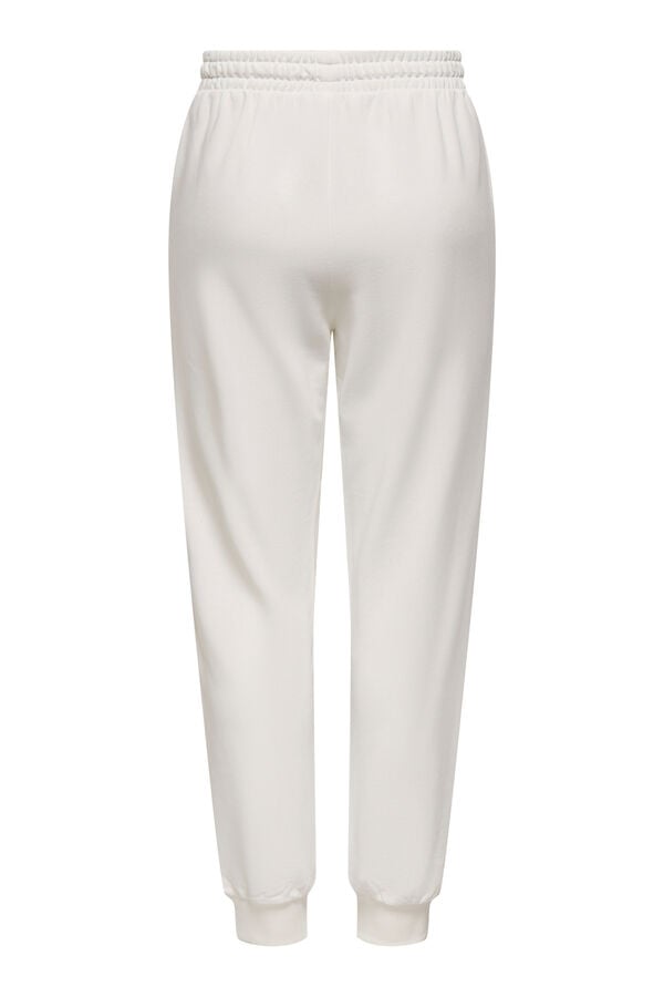 Only Play Pantalón jogger blanco