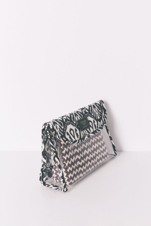 Womensecret Pack de 2 neceseres con estampado surtidos negro