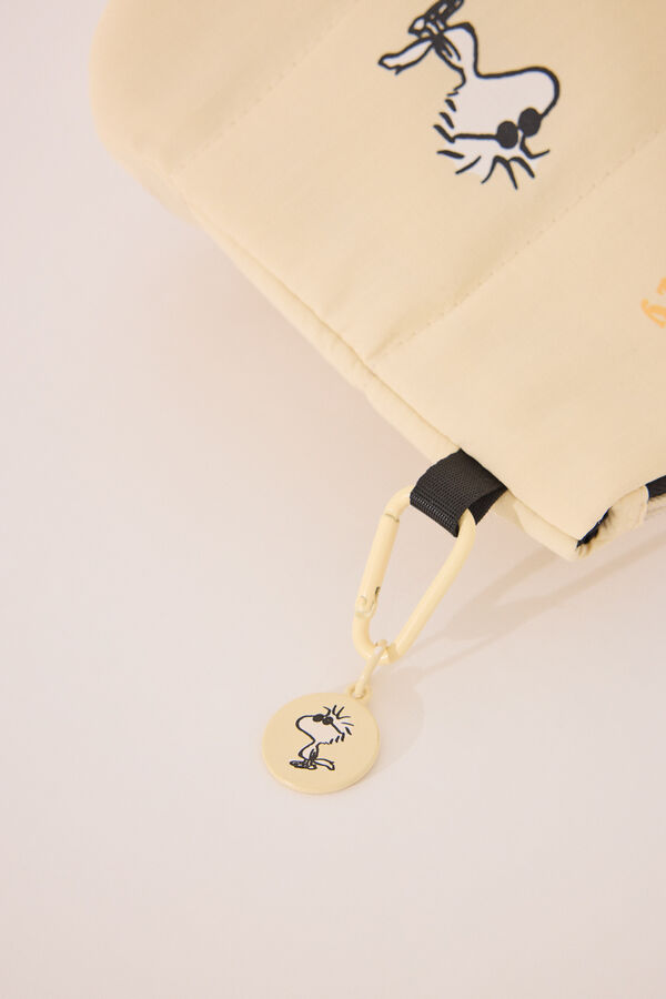 Womensecret Neceser mediano amarillo de Snoopy amarillo