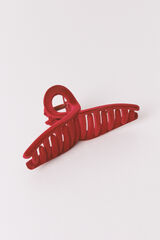 Women'secret Gran clip de terciopelo rojo rosa