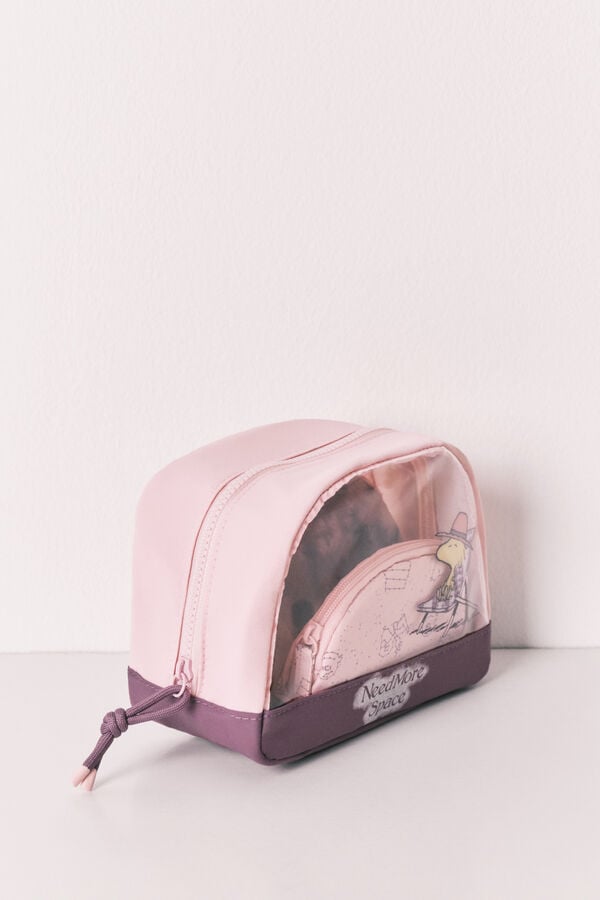 Women'secret Paquete de 3 neceseres Snoopy estampado