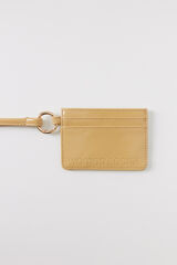 Womensecret Tarjetero charol camel beige