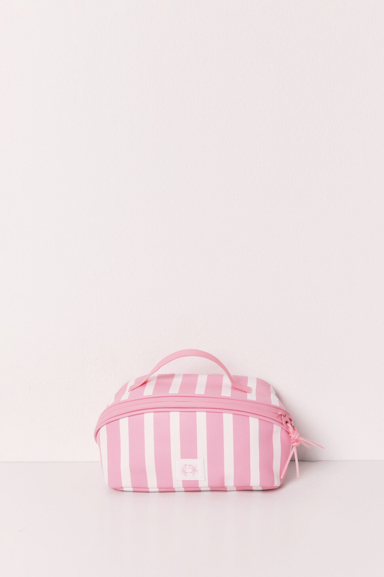 Women'secret Neceser mediano de rayas rosa