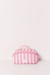 Women'secret Neceser mediano de rayas rosa