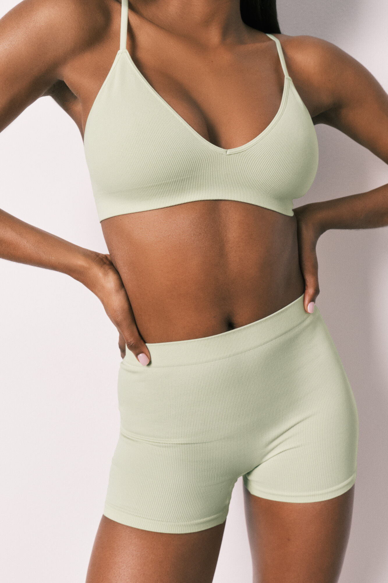 Women'secret Boxer sin costuras verde