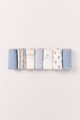 Women'secret Pack 7 panties brasile&ntilde;as de algod&oacute;n mix estampado estampado