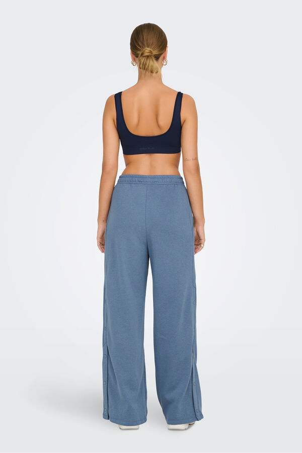 Only Play Brasier deportivo sin costuras de mariposa. azul