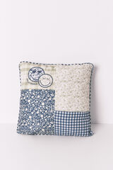 Womensecret Cojín de patchwork multicolor SmileyWorld® estampado