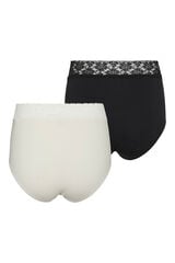 Mamalicious Pack de 2 panties de maternidad negro