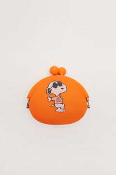 Womensecret Monedero silicón Snoopy naranja naranja
