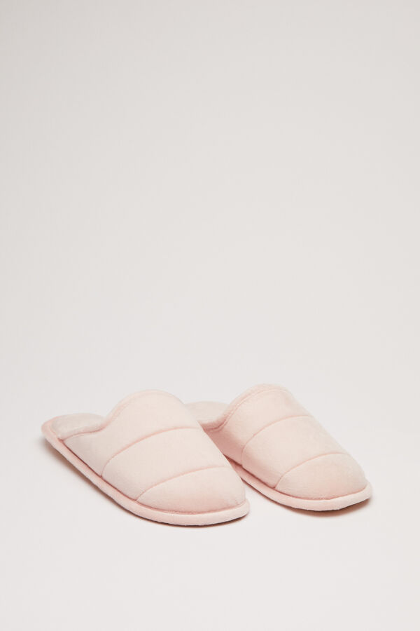 Womensecret Zapatillas casa acolchadas rosa rosa