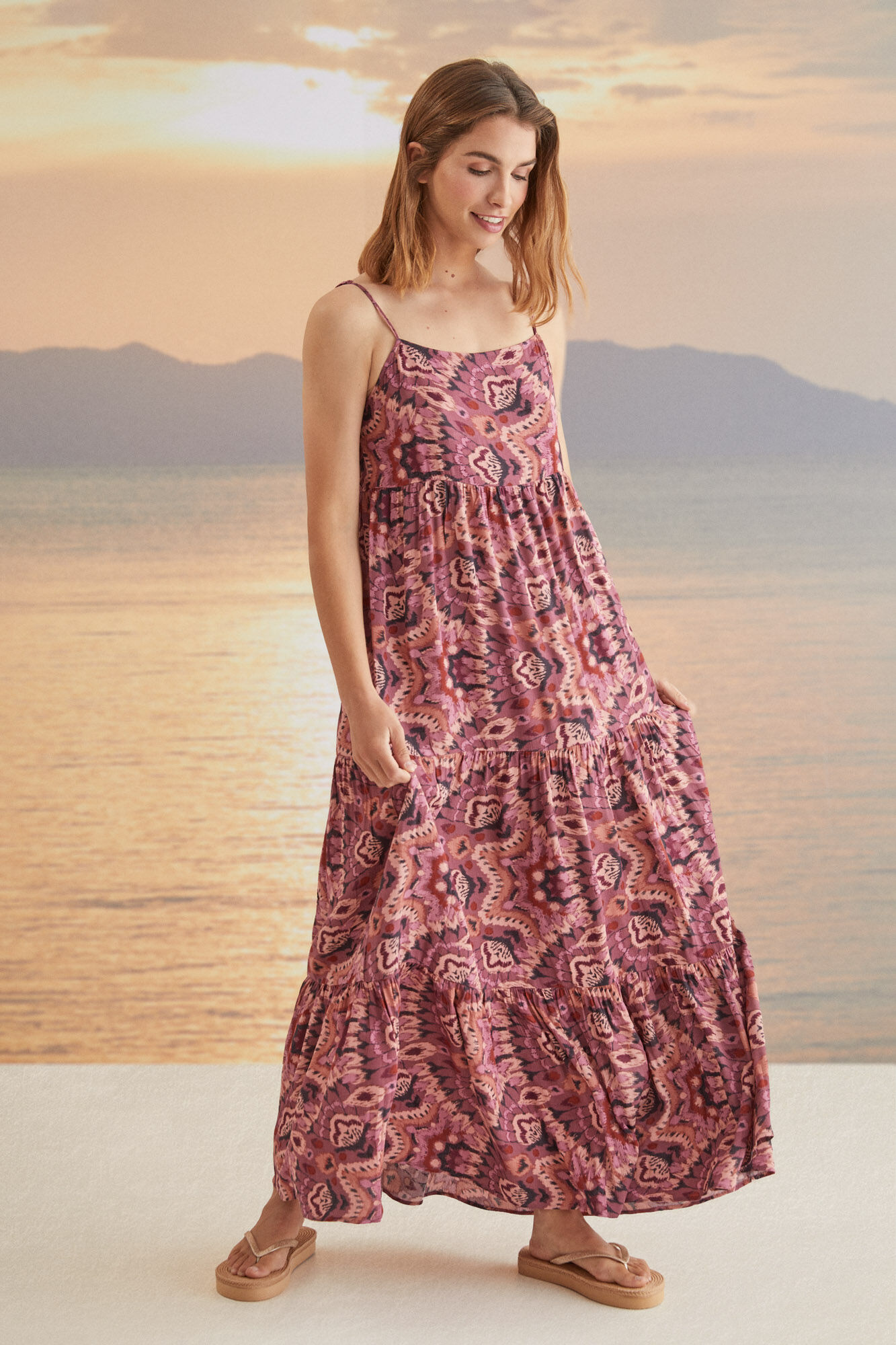 Vestido best sale largo womensecret