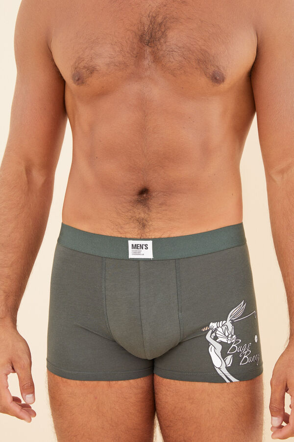 Womensecret Pack 2 calzones bóxer algodón Bugs Bunny gris