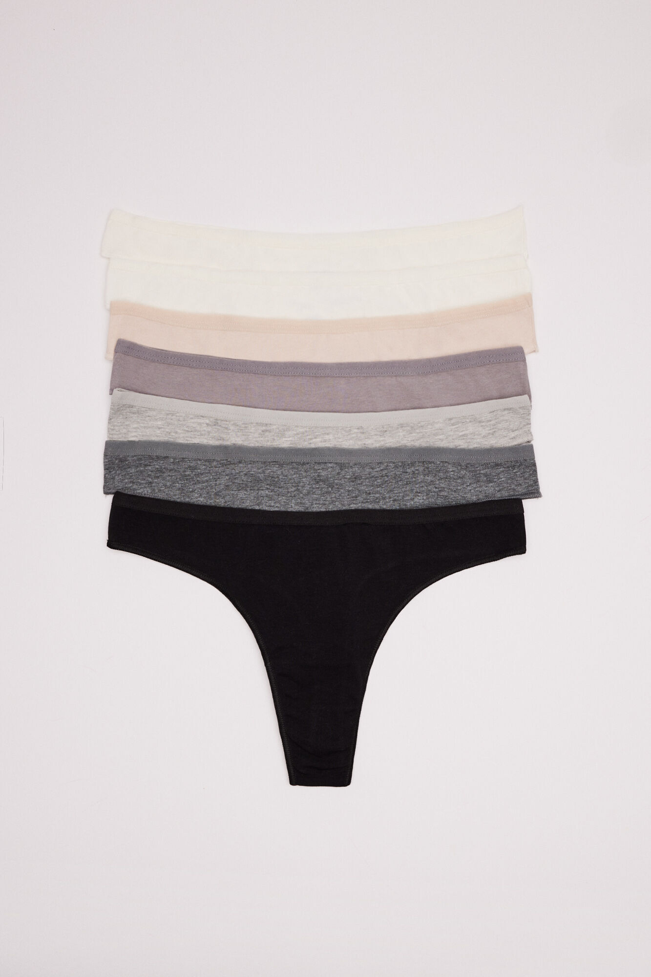 Pack 7 tangas algodon basicos Panties de mujer WomenSecret MX