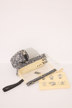 Womensecret Pack de 3 neceseres de Snoopy estampado
