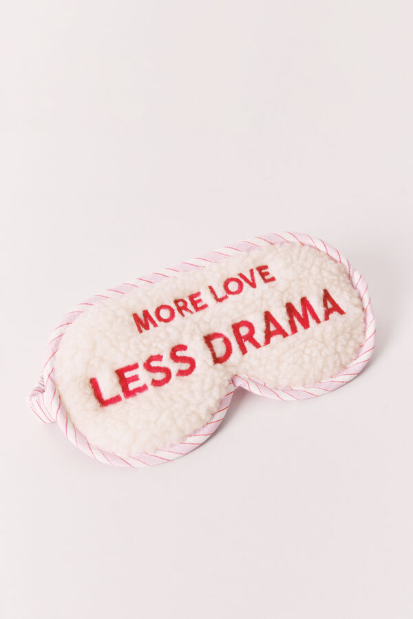 Women'secret Antifaz para dormir con mensaje estampado