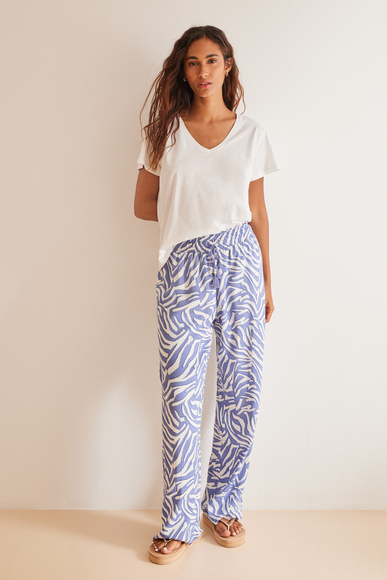 Pantalones de cebra online
