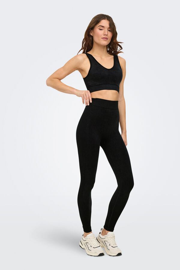 Only Play Legging seamless Scrunch negro