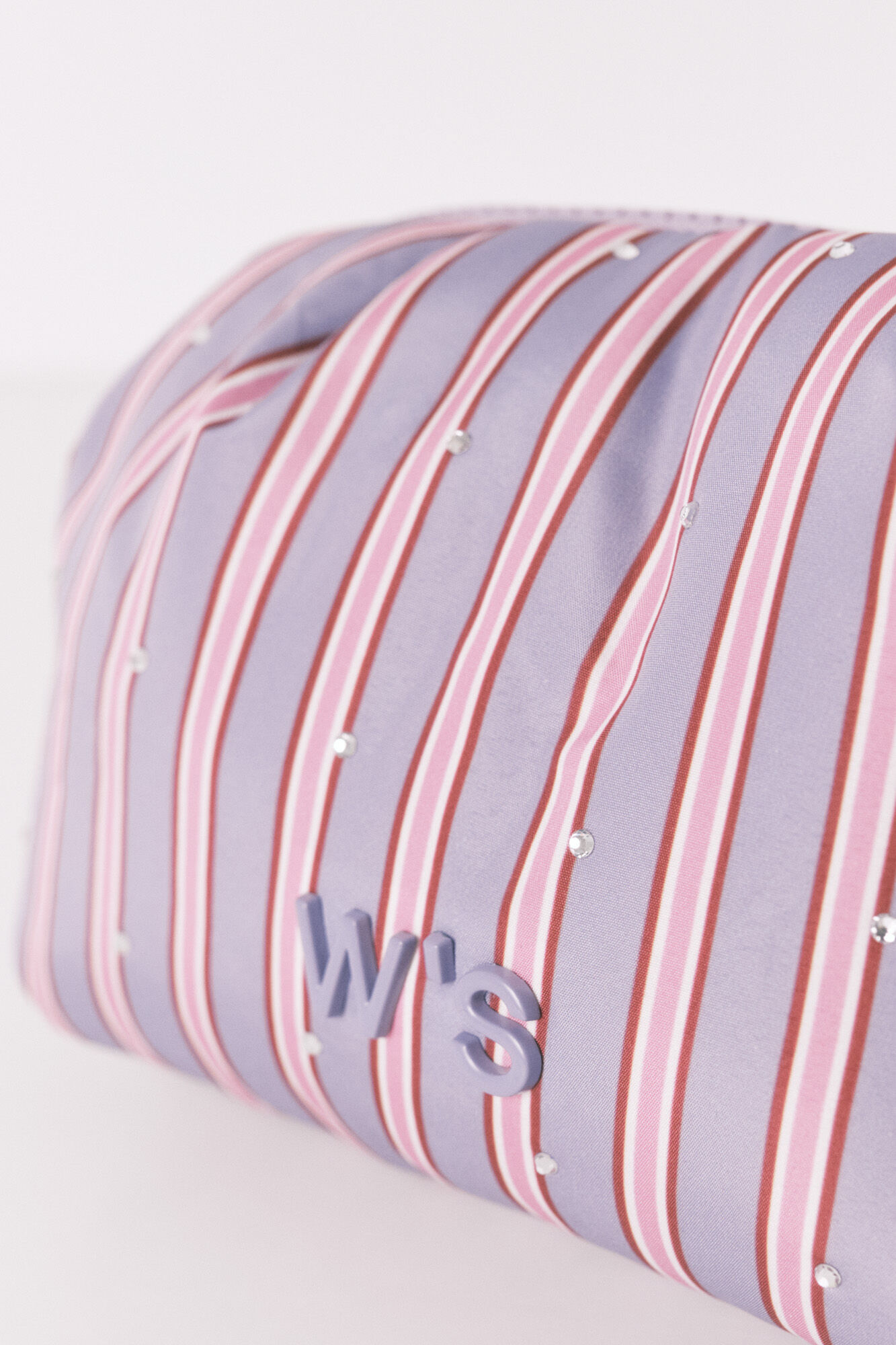 Women'secret Peque&ntilde;o neceser a acolchado con diamantes de imitaci&oacute;n 