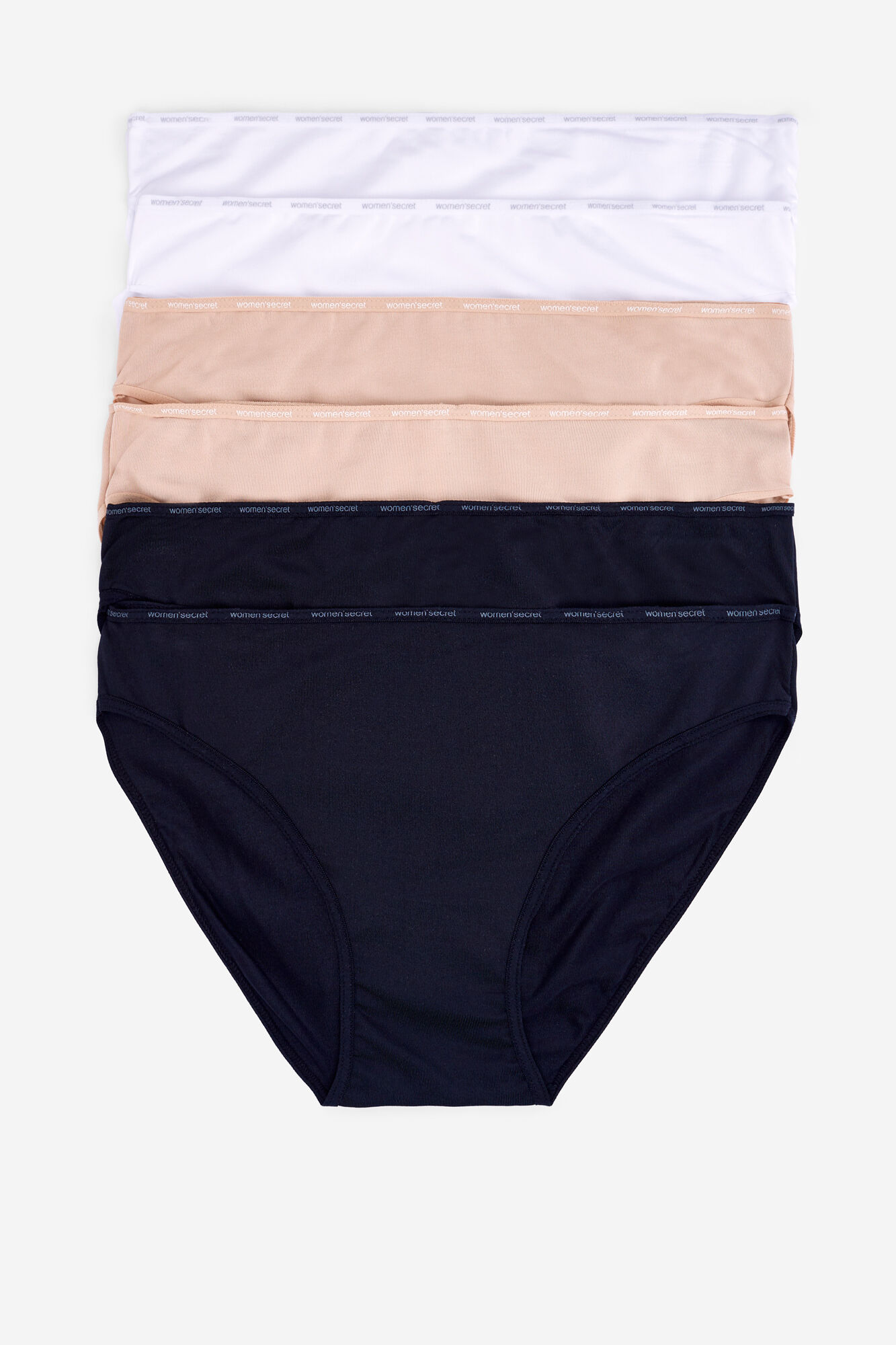 Women'secret Pack 6 bragas de microfibra