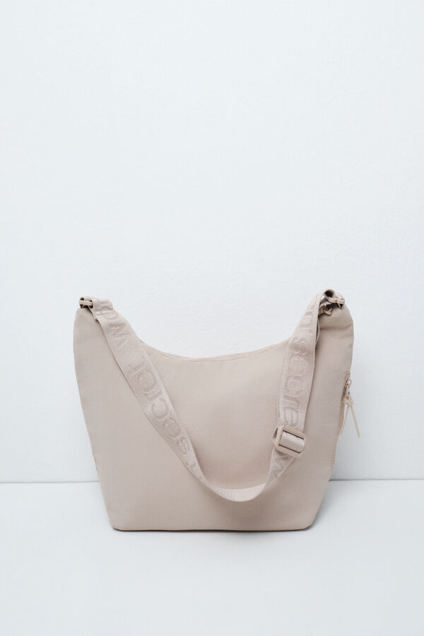 Women'secret Lonchera t&eacute;rmica con asa larga beige beige
