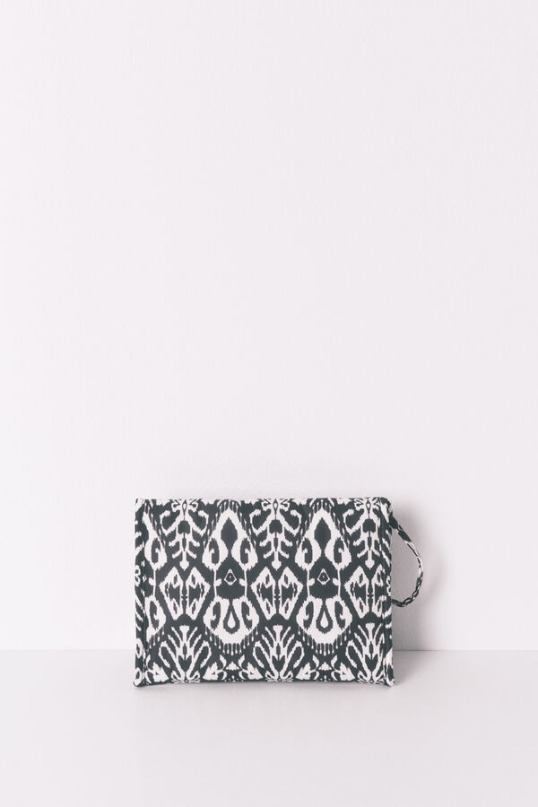 Womensecret Pack de 2 neceseres con estampado surtidos negro