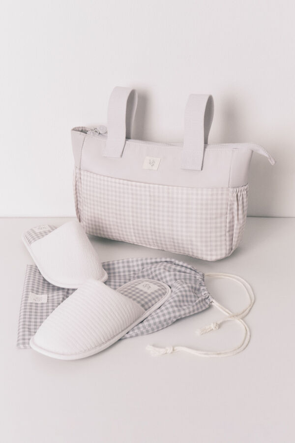 Womensecret Zapatillas premamá cerradas grises gris