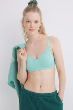 Womensecret Brasier crop seamless verde verde