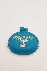 Womensecret Monedero silicona Snoopy azul 